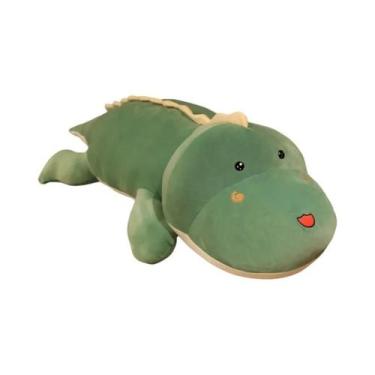 Imagem de Brinquedo De Pelúcia Grande De Dinossauro De 80CM, Almofada Macia De C