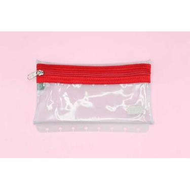 Imagem de ESTOJO SIMPLES CRYSTAL RED CADERNO INTELIGENTE