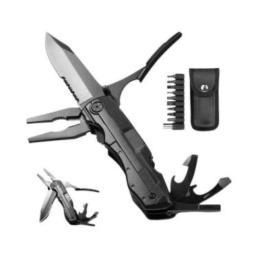 Imagem de Canivete Dobrável Portátil Com Alicate Multifuncional, Ferramenta De E