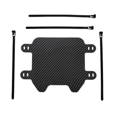 Imagem de Suporte De Placa De Licença Frontal Em Fibra De Carbono Para Bicicleta