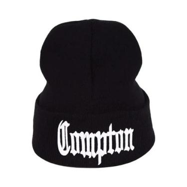 Imagem de Gorro De Inverno Quente Estilo Hip Hop, Touca Tricotada, Moda West Bea