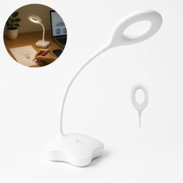 Imagem de Luminaria de Mesa Flexivel Touch Sem Fio Luz LED 3 Níveis - Your House