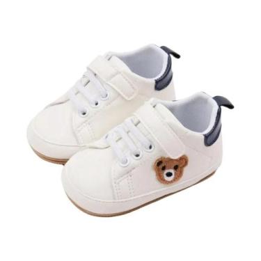 Imagem de Sapatos De Primeira Caminhada Unissex Para Bebês Meninos E Meninas, Co