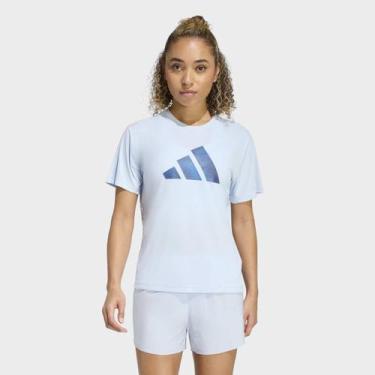 Imagem de Camiseta Adidas Adi365 B Bl T Feminina, Azul claro, G