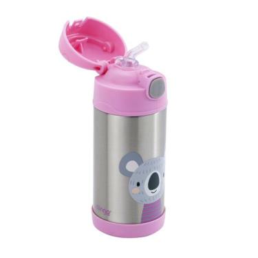 Imagem de Garrafa Térmica Infantil Clingo - Aço Inoxidável, Vácuo, 5h Quente e 7