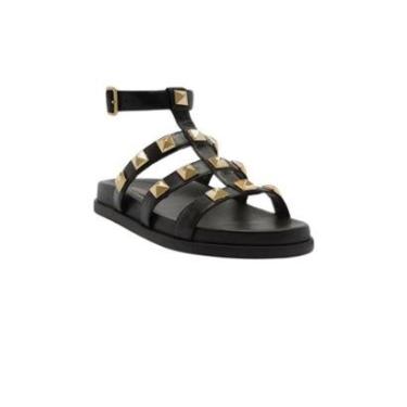 Imagem de Sandália Arezzo Papete Preta Tachas-Feminino