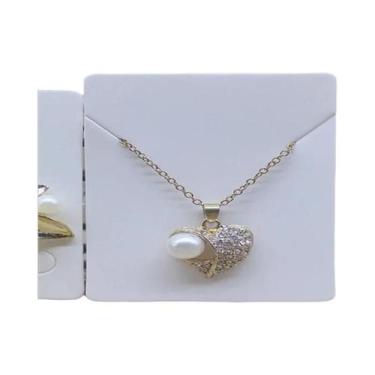 Imagem de Cartões De Embalagem Para Brincos Em Papel Kraft 100PCS 5x6.5cm 5x7cm 