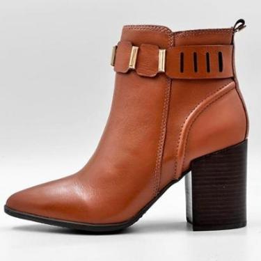 Imagem de Bota Bottero Salto Alto Cano Curto Feminina-Feminino