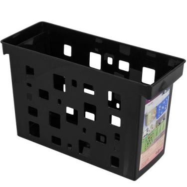 Imagem de Organizador De Pastas Suspensas Dellocolor Caixa Arquivo Organizador D