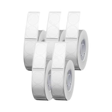 Imagem de Etiquetas Adesivas De Papel Térmico Transparente E Impermeável Para Im