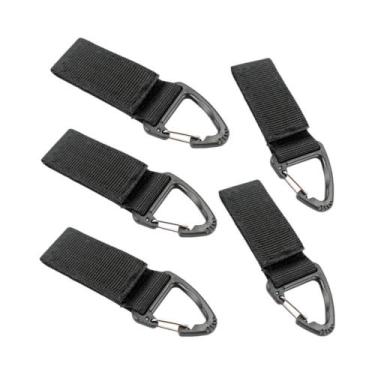 Imagem de Mosquetão Tático De Nylon Multiuso Com Gancho E Fivela Para Chaveiro, 