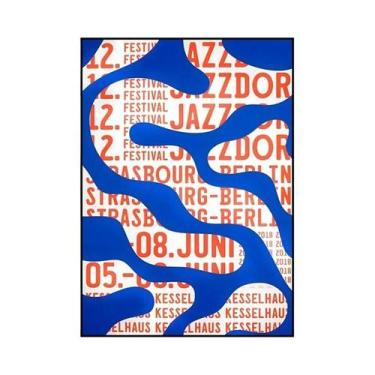 Imagem de Pintura Em Tela Abstrata Japonesa Vintage, Arte De Parede Para Decoraç