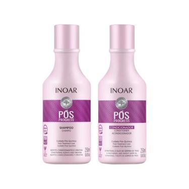 Imagem de Shampoo E Condicionador Inoar Duo Em Garrafa De 500ml De 500g Pacotes,