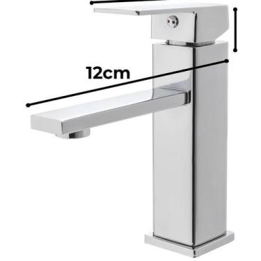 Imagem de Kit Cuba Pia Louça Cerâmica Banheiro Torn Mono E Válv S06 - Smart Nort