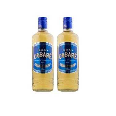 Imagem de Kit Cachaça Cabaré Amburana Dom Tápparo 700ml 2 unidades