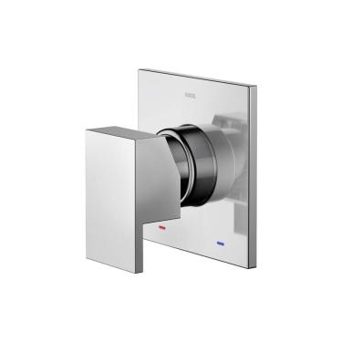 Imagem de Acabamento Monocomando para Chuveiro e Ducha Higiênica Alta Pressão 1/2" New Edge/Minima