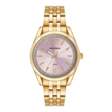 Imagem de Relogio Mondaine Feminino Ref: 99872lpmvde1 Fashion Dourado