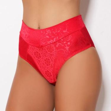 Imagem de Calça Cós Forro Lycra Cor:VermelhoTamanho:G - Saulo Lingerie, Vermelho