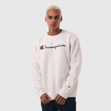 Imagem de Moletom crewneck champion athletic script logo ink, XGG