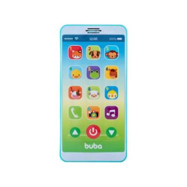 Imagem de Celular Infantil Baby Phone Azul Buba, Azul, Bichinhos