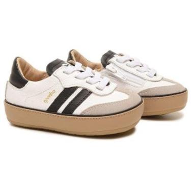 Imagem de Tenis Infantil Masculino Bebe Em Couro Gambo-Unissex