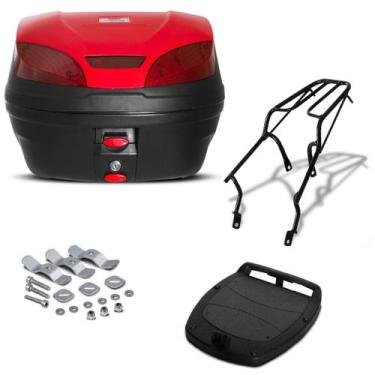 Imagem de Bau 30 Litros Pro Tork Smartbox 3 + Bagageiro Biz 125 2011 - 2012, VER