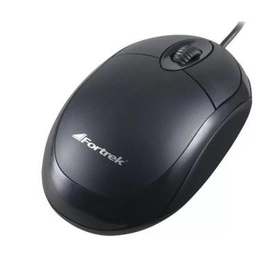 Imagem de Mouse Fortrek OML-101 USB 800 Dpi Preto FK 411M