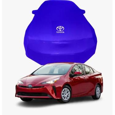 Imagem de Capa de Carro Toyota Prius Tecido Lycra Premium - Cadilhe Capas, Azul 