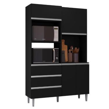 Imagem de Kit Cozinha Compacta 4 Portas 180 cm Livia REAJL