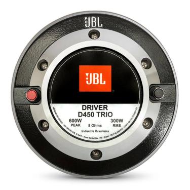 Imagem de Driver JBL D450 TRIO Fenólico 300W RMS 8 Ohms
