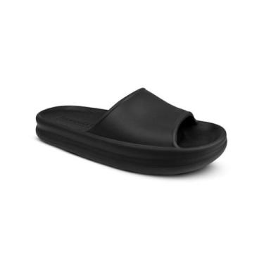 Imagem de Chinelo Feminino Ortopédico Boaonda Vibe Slide Super Leve, Preto, 37