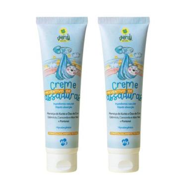 Imagem de 2 Cremes Preventivo de Assaduras para Bebê Verdi Natural - 85g