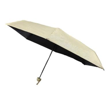 Imagem de Guarda Chuva Cápsula De Bolsa Mini Portátil Resistente Dobrável Com Ca