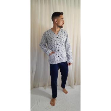 Imagem de Conjunto Pijama Masculino Pluminha - Stile di Gioielli, Âncora, G