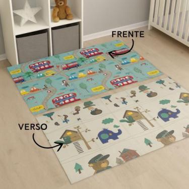 Imagem de Tapete Infantil Dobrável Polietileno Expandido Dupla Face Emborrachado