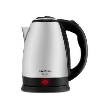 Imagem de Chaleira Elétrica Britânia BCHE18A 1,8L Aço Inox Preto 1150W 220V