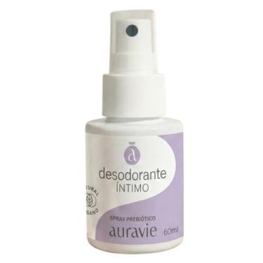 Imagem de Desodorante Íntimo Natural com Prebióticos 60ml Auravie