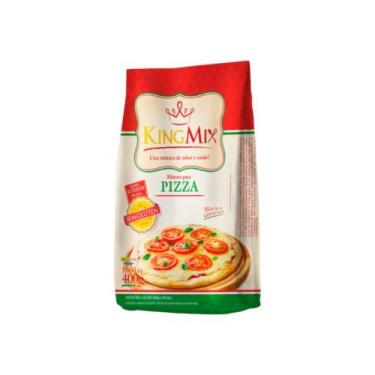 Imagem de Mistura para Pizza Vegana King Mix 400g Sem Glúten e Sem Lactose