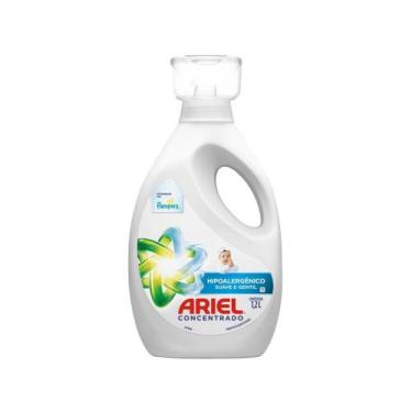 Imagem de Sabão Líquido Ariel Hipoalergênico Suave e Gentil - 1,2L