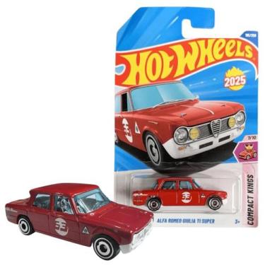 Imagem de Carrinho Hot Wheels Alfa Romeo Giulia Ti Super HYW40 - Mattel
