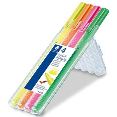 Imagem de Marca-texto Staedtler Triplus Textsurf 4 Cores 362 Sb4 03 1 ed