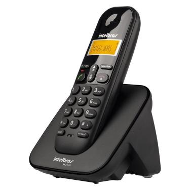 Imagem de Telefone sem Fio Intelbras TS 3110 com Tecnologia DECT 6.0 Preto 1 Unidade