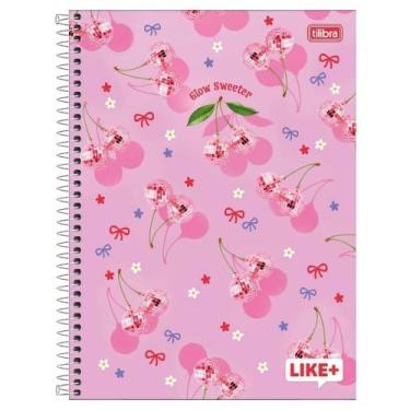 Imagem de Caderno Espiral Grande Universitário Like+ 1 Matéria 96 Folhas Capa Du