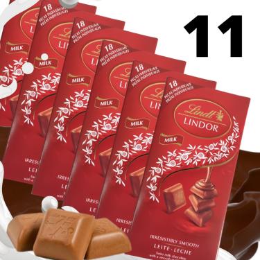 Imagem de Chocolate Importado Lindt Lindor Ao Leite Cremoso 11 Un