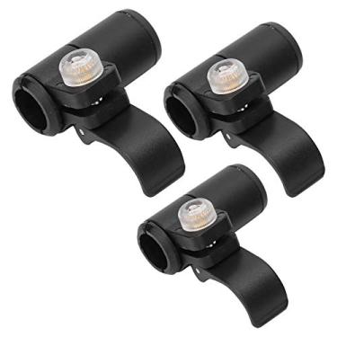 Imagem de DAUERHAFT Trava de vara de escalada, bengala de caminhada resistente portátil, trava rápida, para caminhadas