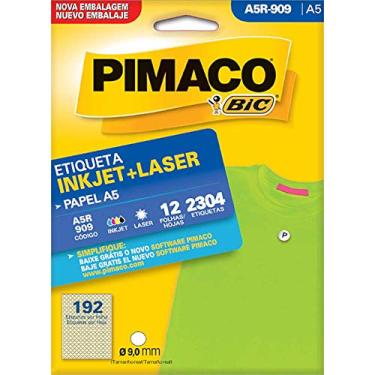 Imagem de Etiqueta A5R-909 Ink-jet/Laser A5 12 Folhas Pimaco