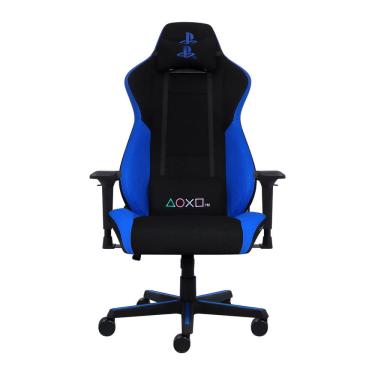 Imagem de Cadeira Gamer Pcyes PlayStation Azul e Preta CADGPSAZ - Preto e Azul