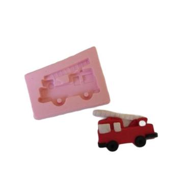 Imagem de Molde De Silicone Caminhão De Bombeiro