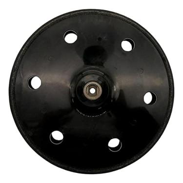 Imagem de FAKEME Lixa de reposição para almofada de lixa de gancho 215 mm 6 furos Lixadeira de polimento para lixadeira orbital aleatória