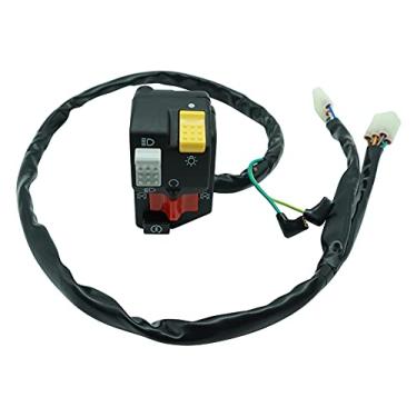 Imagem de M MATI Interruptor de farol do guidão esquerdo Start Stop Kill para Honda TRX400EX Sportrax 2005 2006 2007 TRX450ER 2006-2014 35200-HN1-A41